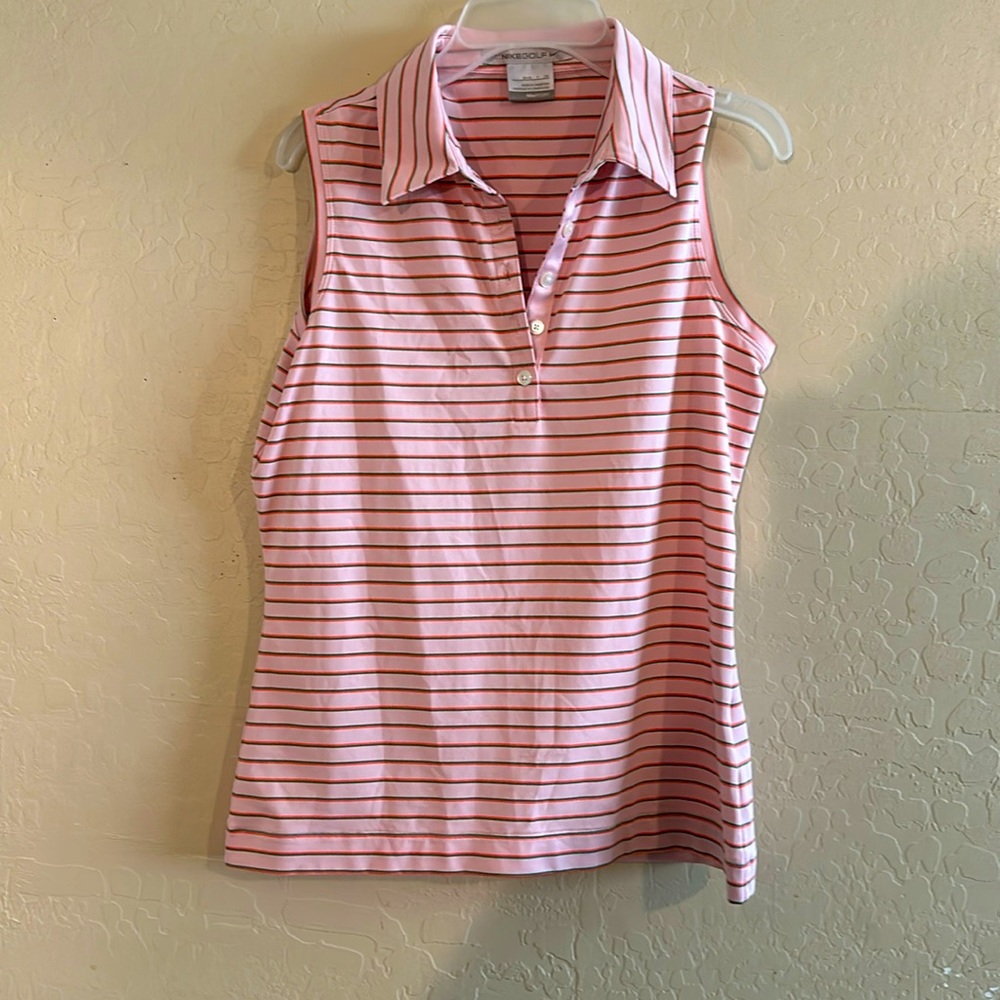 Nike Golf pink top size S
